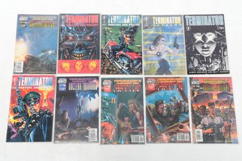 Grouping Of Assorted Terminator Comic Books