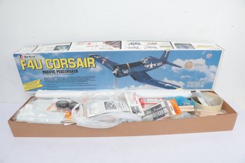 Top Flite F4U Corsair Pacific Peacemaker 1/8 Scale Model Kit W/extras