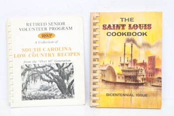 Regional Cooking & Americana: South Carolina Low Country & Saint Louis Bicentennial Community Cookbooks
