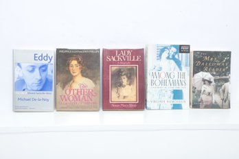 Bloomsbury Group & Sackville Family Biography, 5 Hardcover Vols, Vita Sackville-West Interest, Illustrated