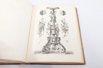 Ornamental Design Engravings Two Folio Volumes 19th Century Architectural And Decorative Motifs Collection
