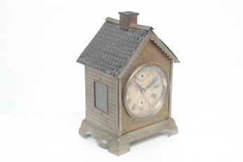 Antique Seth Thomas Lodge Ornate Brass Clock