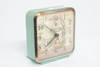 Vintage 1950s Bugs Bunny Desk Clock Ingraham U.S.A