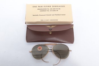 Vintage Military Flying Sunglasses