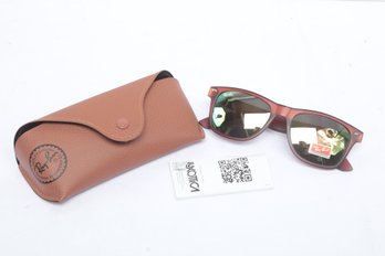 Brown Ray Ban Wayfarer Sunglasses Tinted Lenses