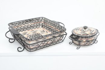 Temptations Old World Black Bake And Serviceware