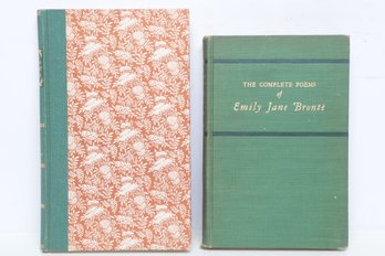 Poetry & Fine Press: Heritage Press Robert Burns & Emily Jane Bront Complete Poems, 1941 HC Lot