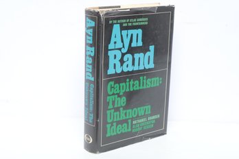 Economics & Philosophy: Ayn Rand, Capitalism: The Unknown Ideal, HC DJ, Fifth Printing, 1966