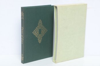 Literature: John Donne, Poems Of Love, Folio Press, Slipcase, Illustrated