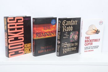 Crime Fiction & Thrillers: Richard Price, Tim LaHaye, Candace Robb, Paul Brown, 4 HC DJ/PB Titles