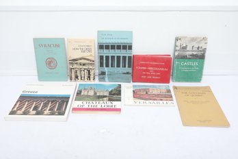 Architecture & Archaeology: Classical Antiquity, European Castles & Chateaux, Quebec Cottages, 9 Vol