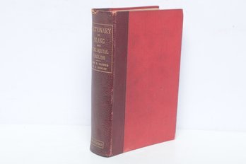 Linguistics: A Dictionary Of Slang And Colloquial English, Farmer & Henley, Routledge, Fifth Impression HC