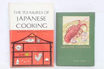 Japanese Cookery Books: The Pleasures Of Japanese Cooking HC DJ & Japanese Cookbook Tourist Library 11