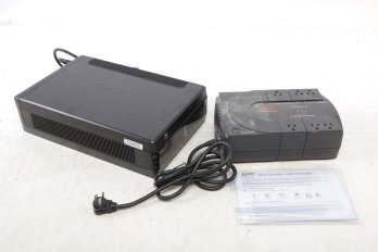 2 APC Back Up Batteries: APC Back Ups Pro 1000 & Battery Backup Plus Surge Protection