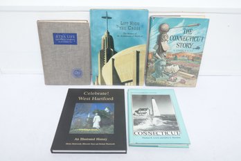 LOCAL HISTORY 5 Connecticut Books Including WEST HARTFORD