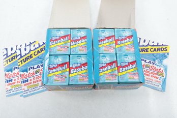 (2) 1992 Topps Baseball Boxes 36 Packs Per Box Chance At Gold Card Inserts
