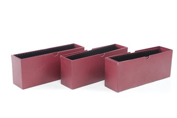 Lot Of 3 PSA Graded Vault Storage Boxes In Excellent Condition.