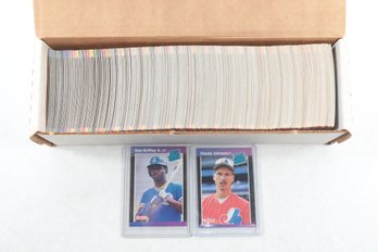 1989 Donruss Baseball Hand Collated Set Sharp Ken Griffey Jr & Randy Johnson Rookie Cards.