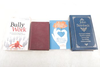 Assorted Book Lot: A Case For Kindness, Stamp Collecting, The Bully At Work & More