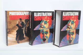 ART BOOKS Illustration Showcase 2 Vols. Slipcase.