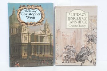 BRITISH HISTORY. The Work Of Christopher Wren A Literary History Of Cambridge