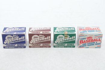 Baseball Traded & Update Lot 1987,88 & 90  1988 Fleer Loaded With Rookie Cards And Stars
