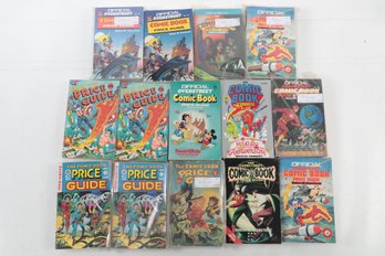 Lot Of Comic Book Overstreet Price Guides 7 9 9 10 10 16 17 19 19 20 21 21 26 27