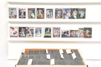 3 Row Box Of All Top Loaded Baseball Cards W/ Plenty Of Stars Mariano Rivera Alex Rodriguez