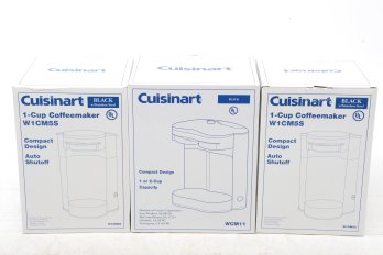 3 Cuisinart Coffee Maker 2-Cup Black WCM11 Travel Compact Vacation Beach Camping