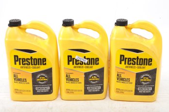 3 Gallons Of Prestone Antifreeze Coolant  Concentrate