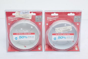 2 New: Milwaukee 5 1/2' Ice Edge Hole Saw