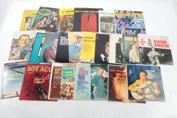 Grouping Of Vintage Oldies/Country Vinyl Records