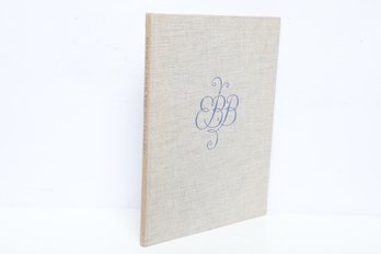 Book Elizabeth Barrett Browning, Sonnets From The Portuguese, Heritage Press, 1948, Illustrated HC