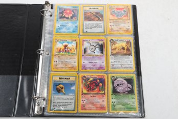 Pokemon Binder Lot Of Mostly First Edition Cards.