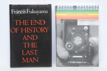 Political Theory & Philosophy Books : Fukuyama HC DJ & Walter Benjamin Selected Writings Vol 4