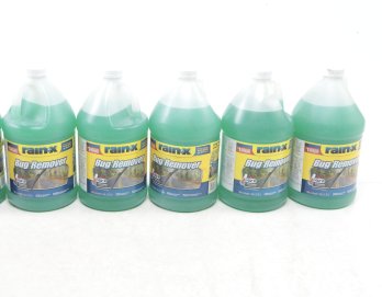 5 Gallons Of Rain X With Bug Remover And Rain Repellant Windshield Washer Fluid