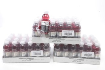 72 Bottles Of Vitamin Water 16.9 Oz Zero XXX