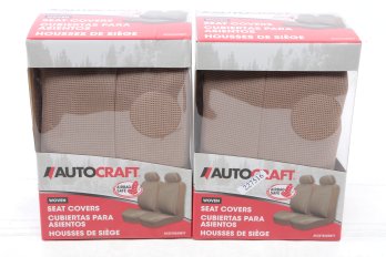 2 Autocraft Seat Covers