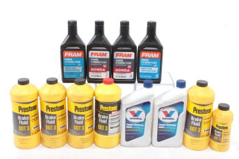 Power Steering And Brake Fluid Lot