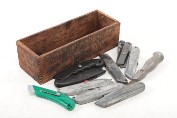 Lot Of Assorted Utility Knives