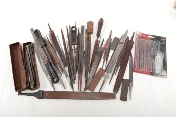 Assorted Vintage Tool File Lot