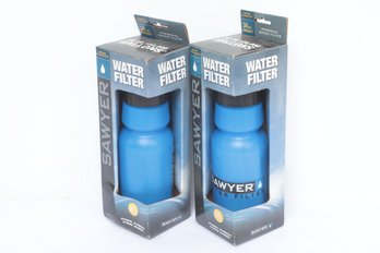 Pair Of New 32 Oz Personal Water Filter Bottles