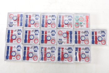 Lot 16 Iken Watches Build Your Own Watch Over 80 Combinations New