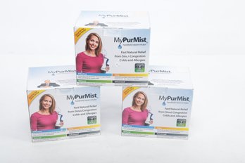Lot Of 3  My Pure Mist  Steam Inhaler