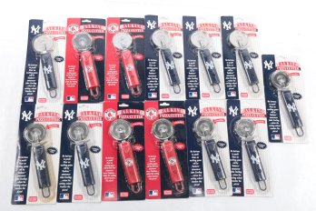 Grouping Of Assorted 'Talking Pizza Cutters' (Red Sox & Yankees)