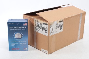 Case Of 10 Boxes Of Gerson 2130 N95 Respirator (Each Box Contains 20 Masks/Ea.)