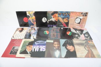 20 Mixed Genre Vinyl Records - Singles & LPs: Sinbad, Al B. Sure, Deniece Williams & More