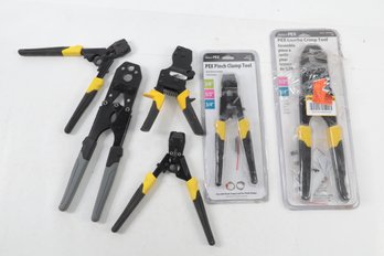 Lot Of Pex Pinch Clamp Tools