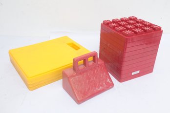 Camco Stabilizer Jack Pads And Stacker Leveling Blocks