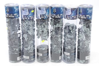 6 Tubs Of Wicked Duels Astronauts  Figures 102 Piece Each Tub
